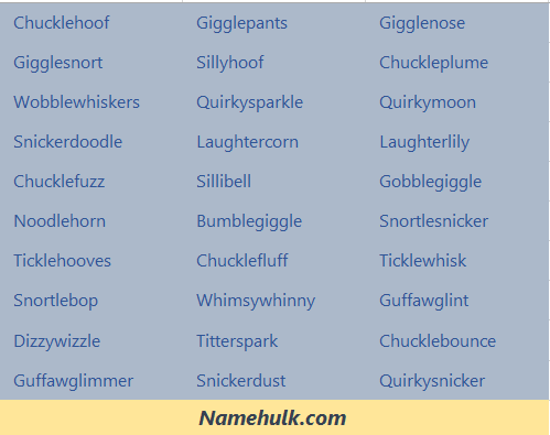 295+ Creative and Cool Unicorns Names Ideas