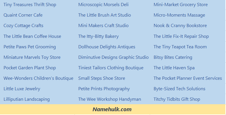 500+ Cute Business Name Ideas that Spark Joy and Creativity