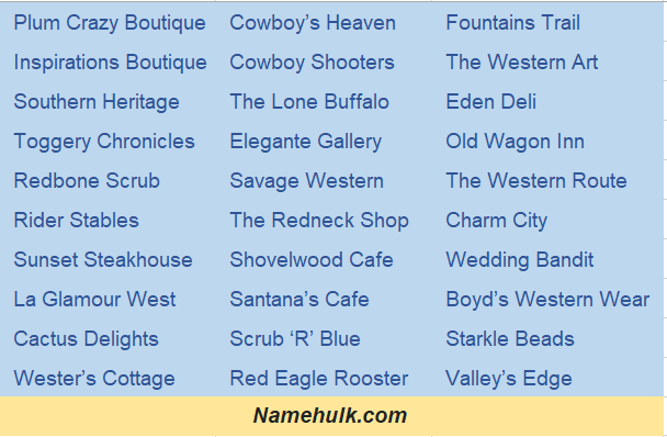 545+ Unveiling the Top Influential Western Business Names