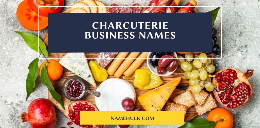 Charcuterie business names namehulk.com