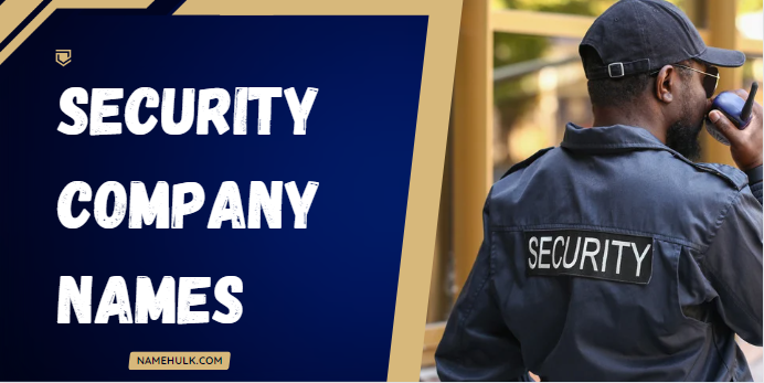 Security Company Names