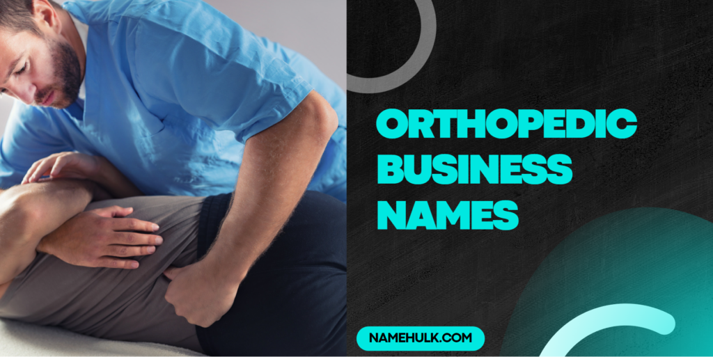 orthopedic business names by namehulk.com