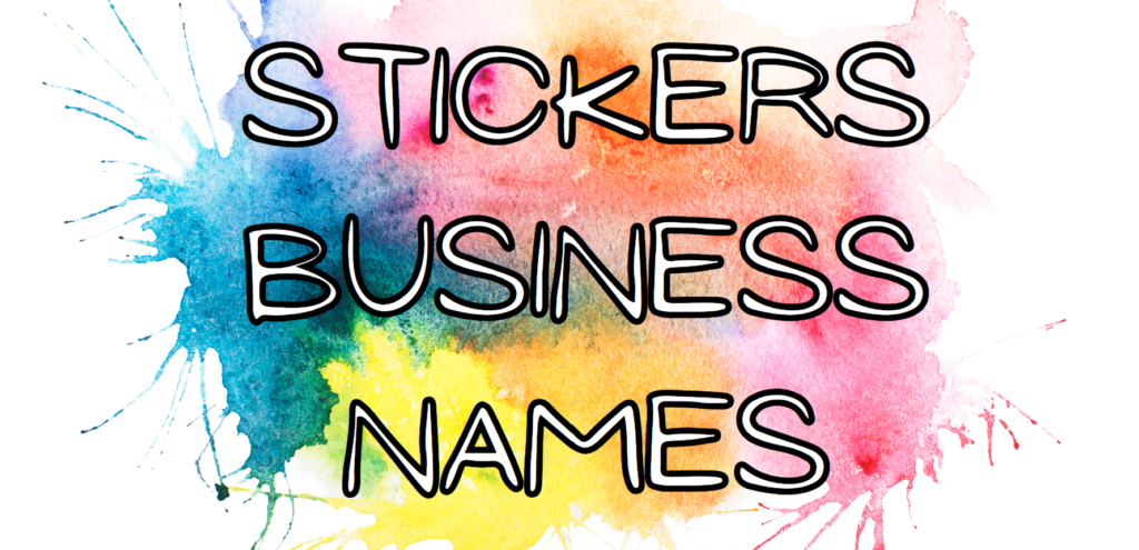 sticker business names namehulk.com